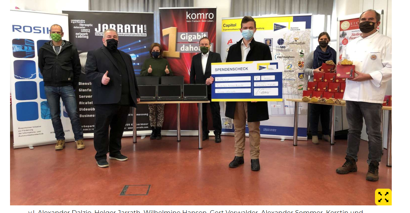 Alexander Sommer im Rosenheimer Kinderheim Schöne Aussicht